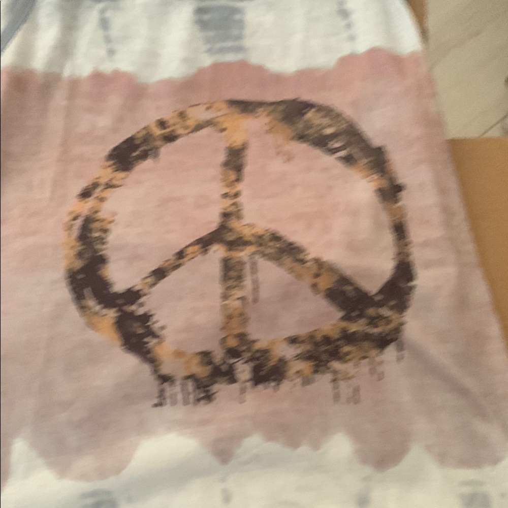 Tie-Dye Peace Sign T-Shirt